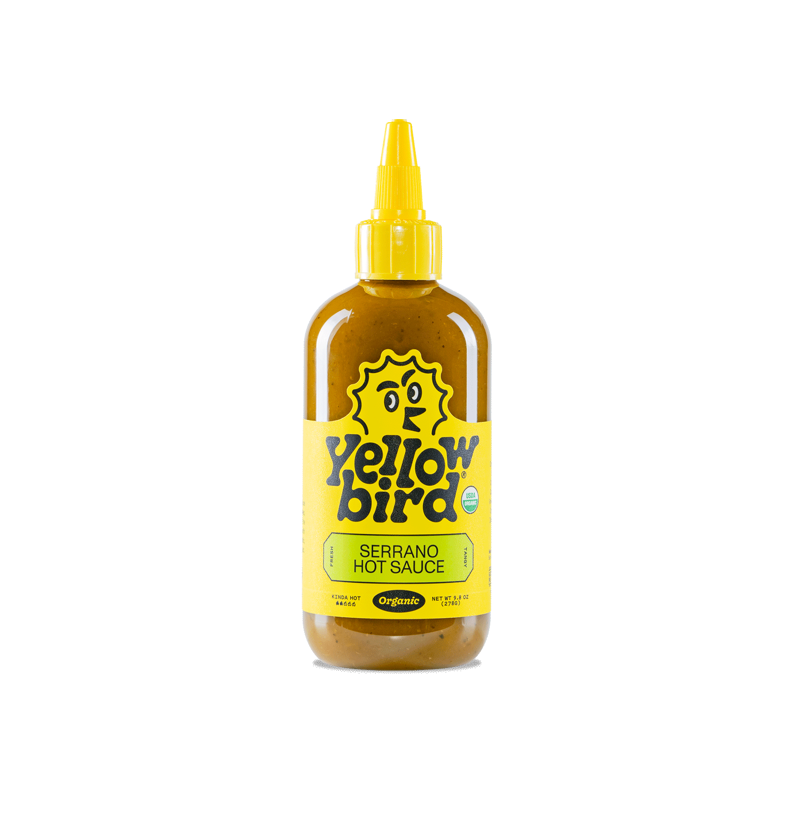 Organic Hot Sauce with Serrano I4
