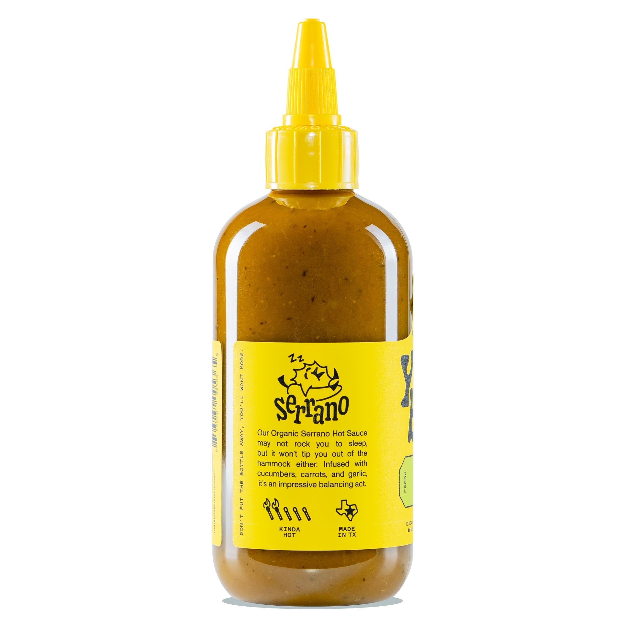 Organic Hot Sauce with Serrano I4