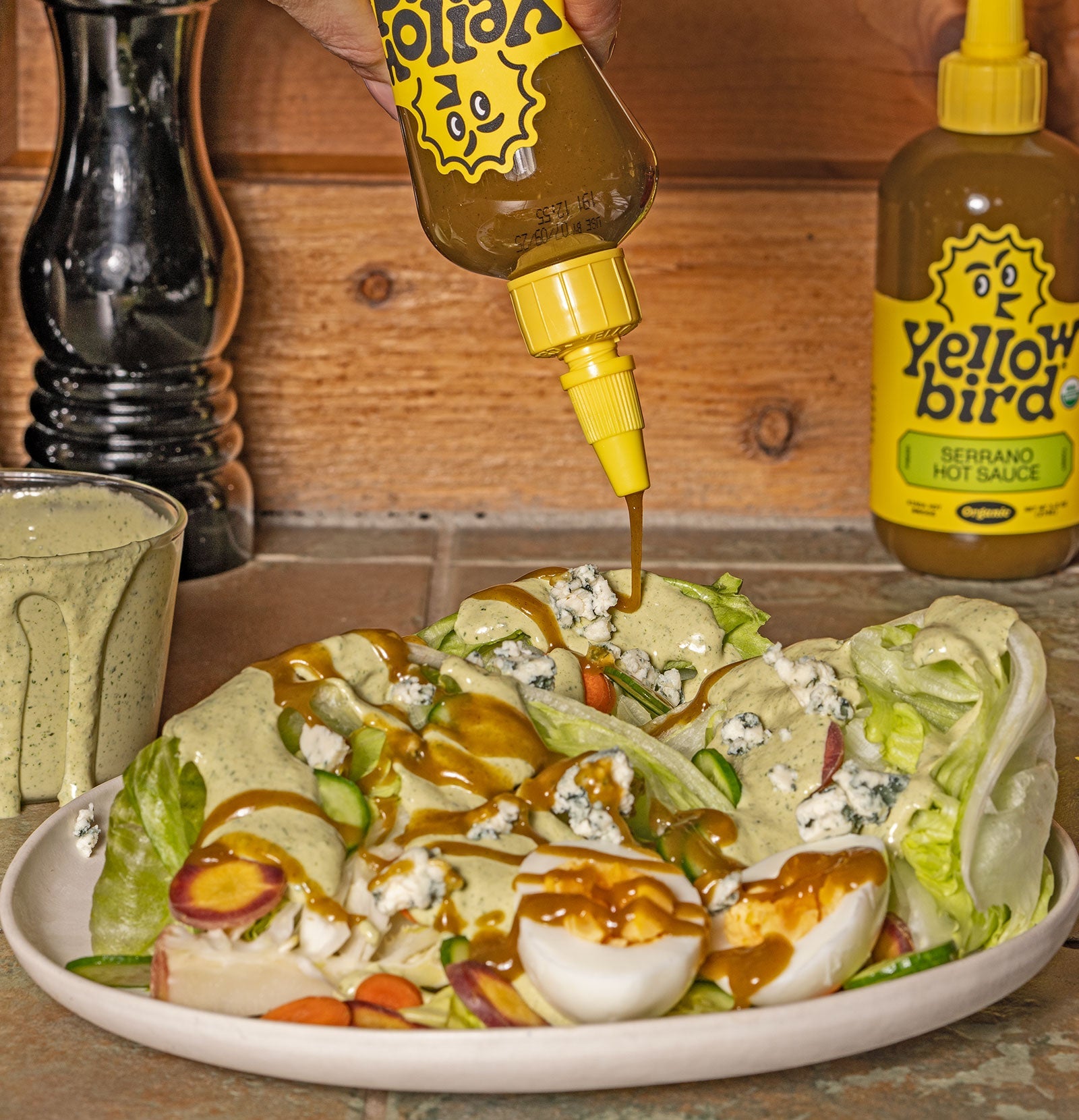 Organic Hot Sauce with Serrano I4